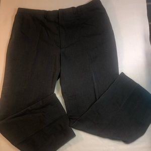 Haggar Collection 44x32 Mens Dress Slacks/pant Charcoal/grey Rayon And Polyester